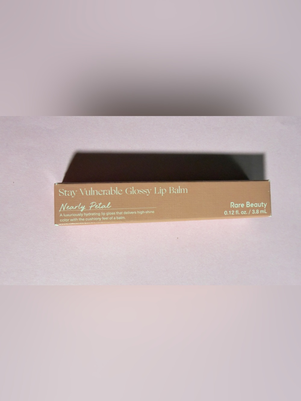 Rare Beauty Stay Vulnerable Glossy Lip Balm — Nearly Petal Pink |SOLD| - Picture 2 of 6